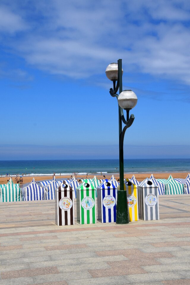 Sea promenade spain