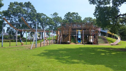 Park athletic lawn