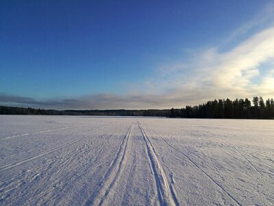 Snowy finnish finland photo