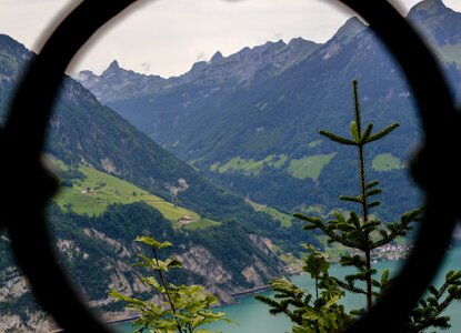 Landscape nature lake photo