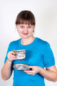 White background cup