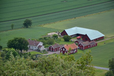 Panorama landscape building photo