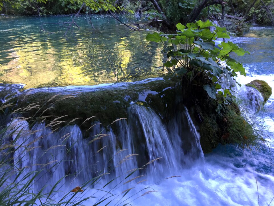 Nature reserve idyllic plitvicka jezera