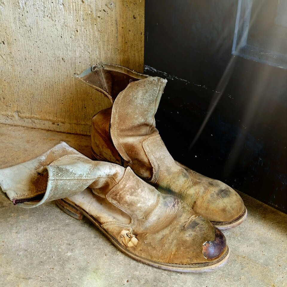 Work boots country grunge