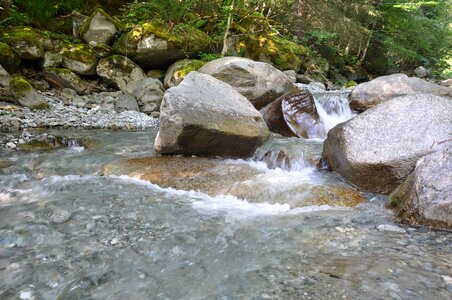 Nature landscape stones