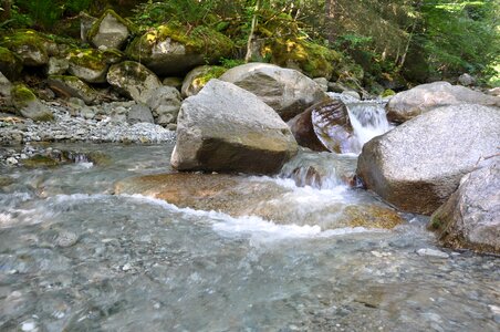 Nature landscape stones photo