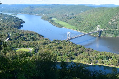 Landmark panorama hiking