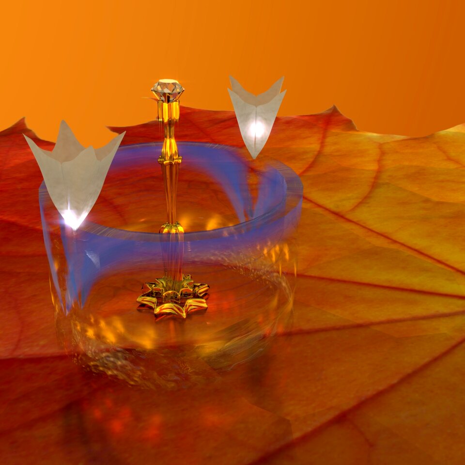 Fall gold still lifes