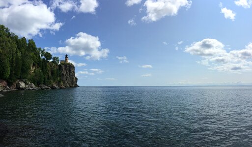 Split rock lake superior photo