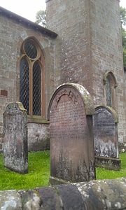 Cemetery grey grave photo