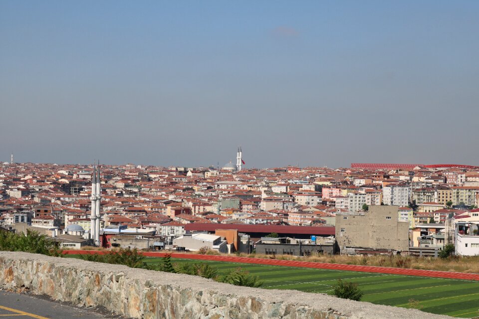 Turkey sky townscape
