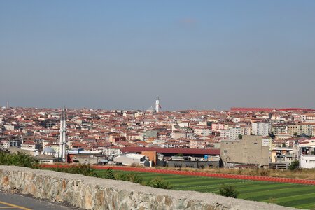 Turkey sky townscape