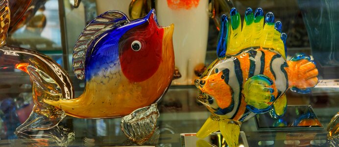 Fish ornaments colour photo