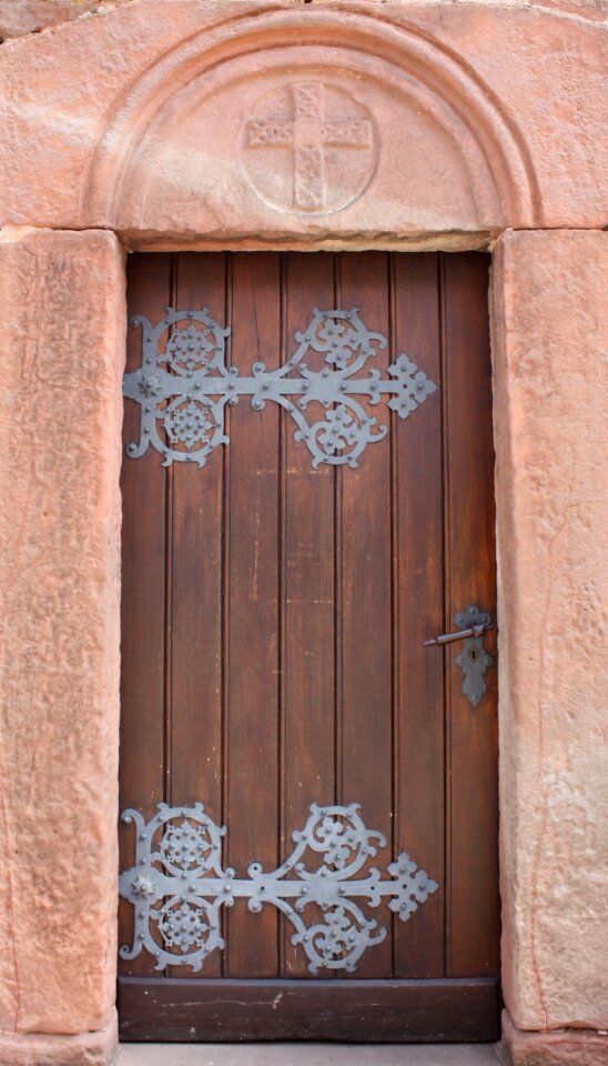 Church door gate church photo