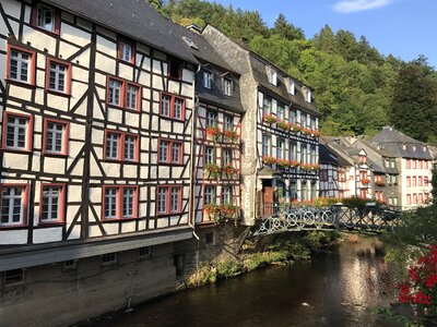 Germany timber frame idyllic photo