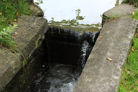Waterfall flow waters