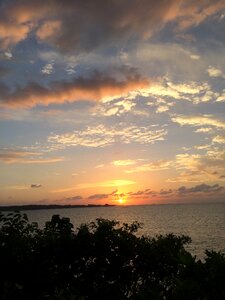 Sunset okinawa sea