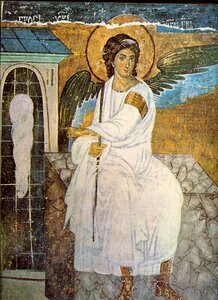 Monastery brown angel