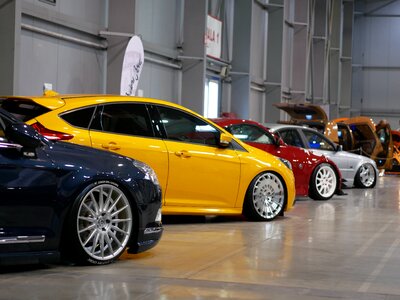 Auto sports car auto racing