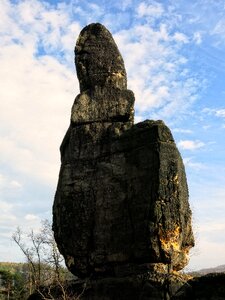 Rock figure saxon switzerland frienstein