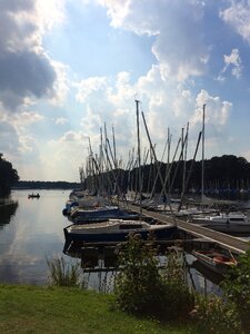 Germany halterner stausee sun
