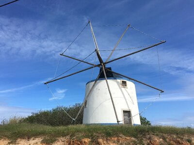 Windmill portugal coastal path photo