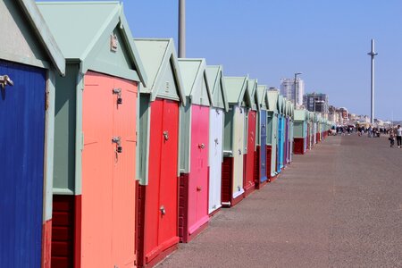 Hove huts cottages beach
