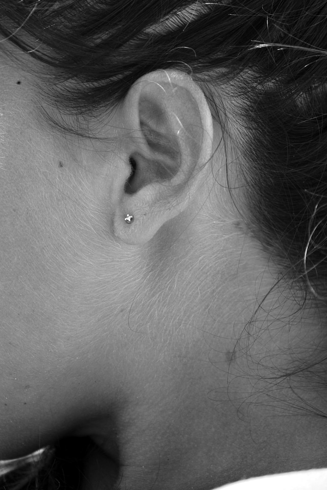 Neck face girl