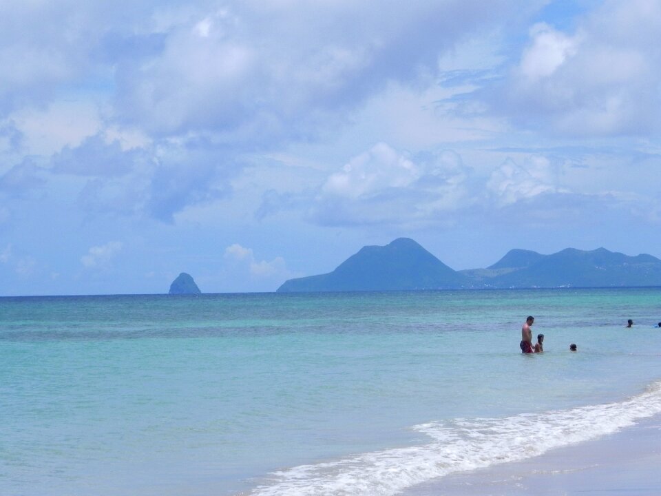 Martinique tourism beautiful beach