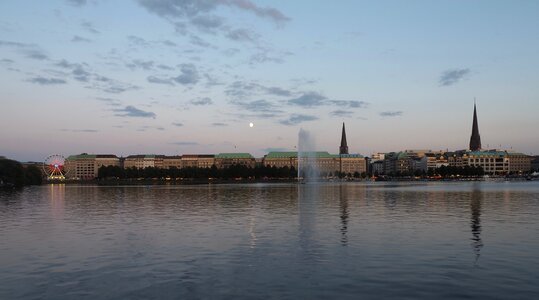 Germany city jungfernstieg