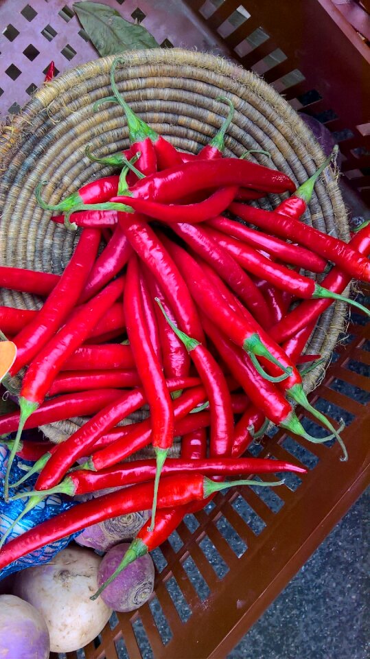 Peppers red market