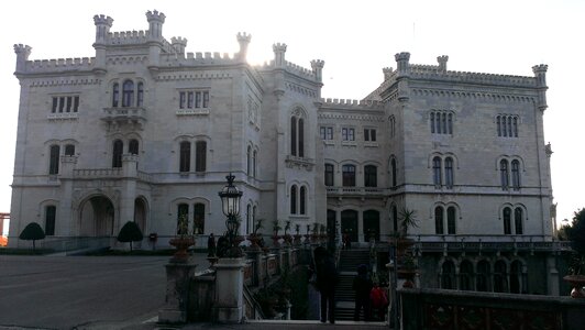 Italy miramare castle architecture