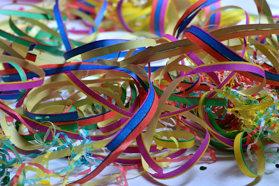 Carnival confetti Free photos