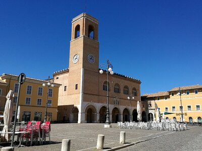 Duomo piazza fano photo