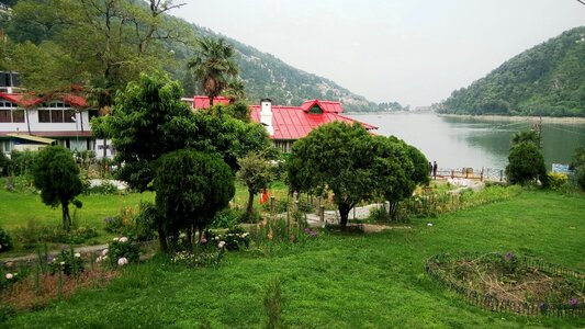 Hill station scene tourism
