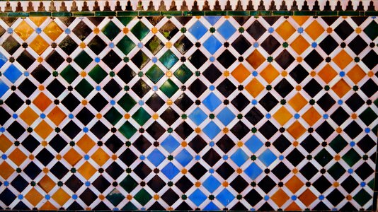 Ceramics tile art