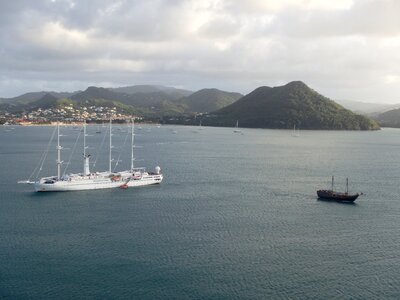 Sailing caribbean photo