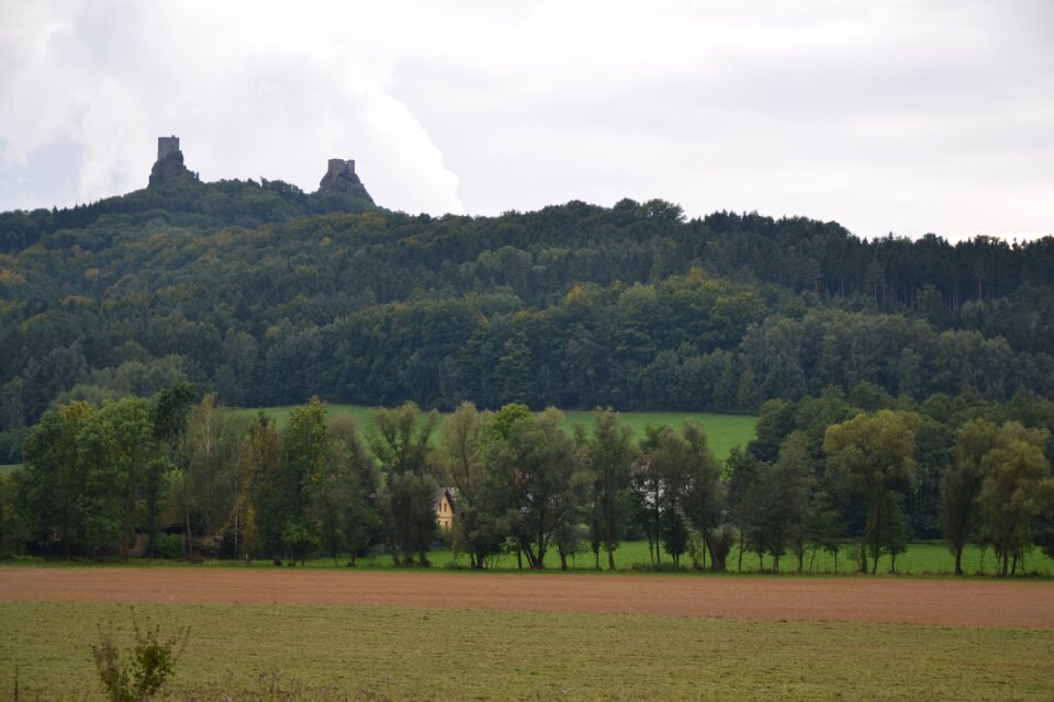 Ruins landscape middle ages