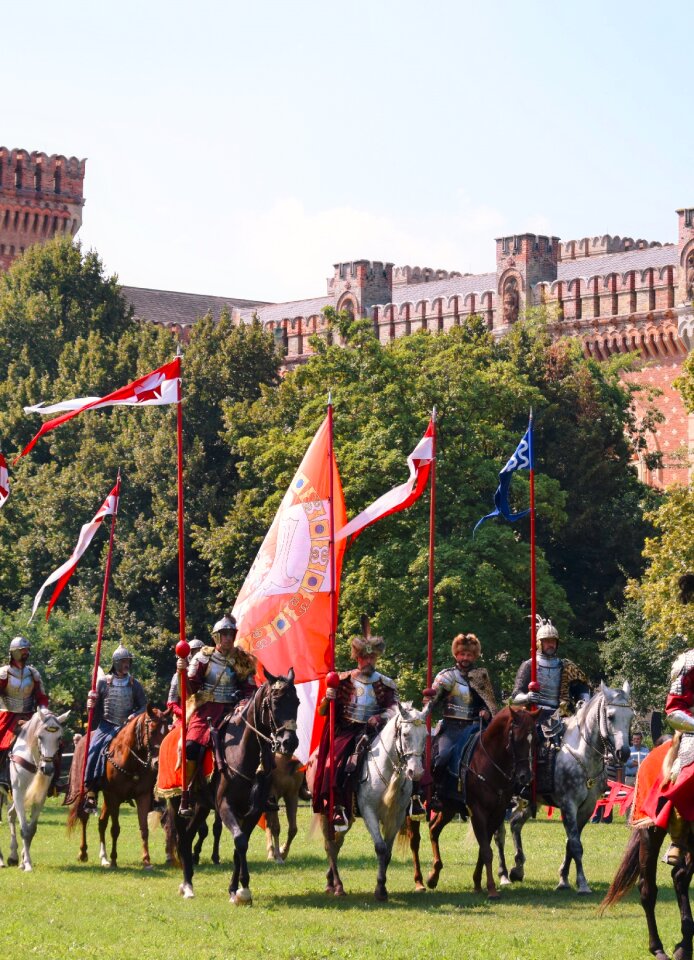 Middle ages ritterruestung hussar