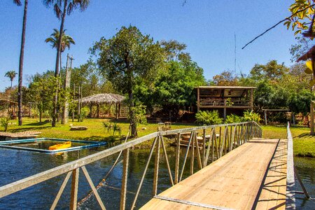 Bridge rio rapids