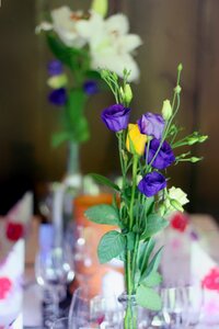 Table decorations decoration purple