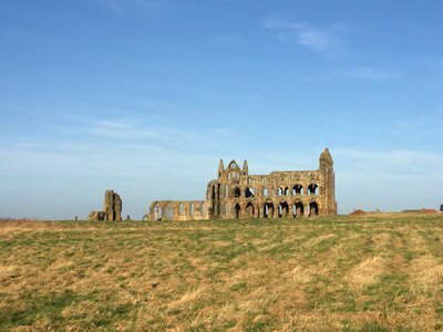 Historical ruin landscape