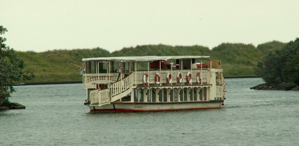 Tourism leisure green boat