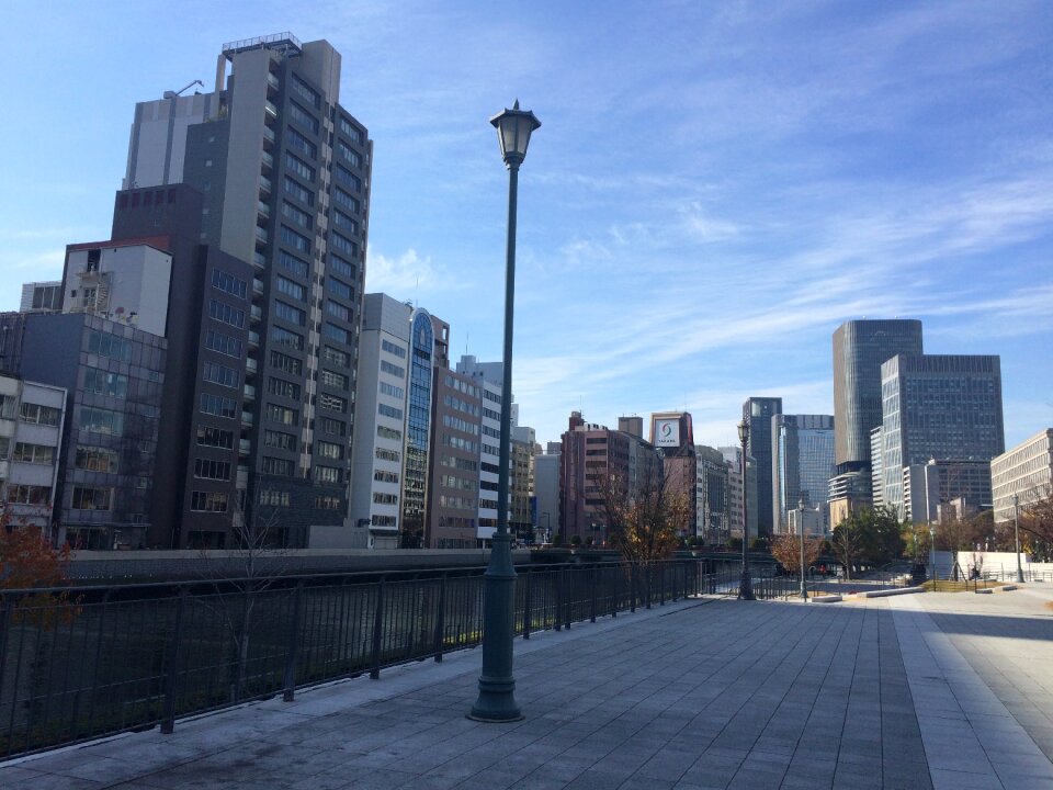 Hori-river blue sky bluesky