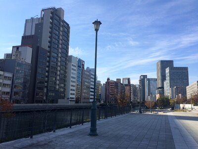 Hori-river blue sky bluesky