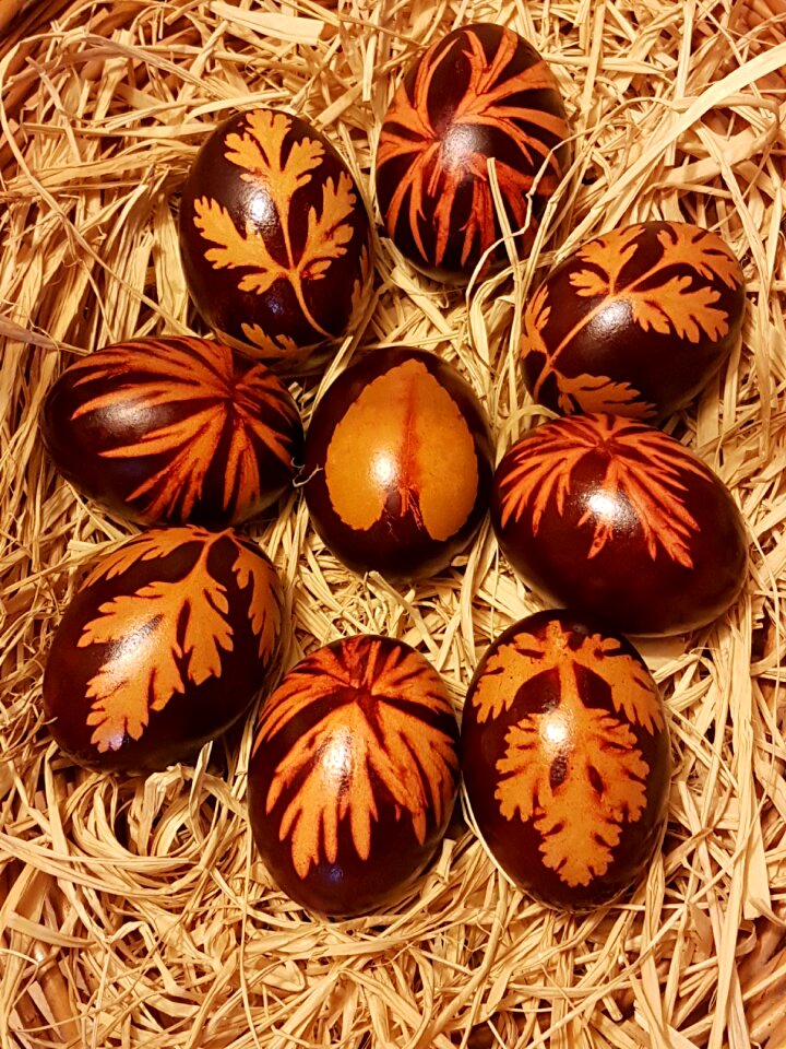 Easter eggs arts and crafts spring