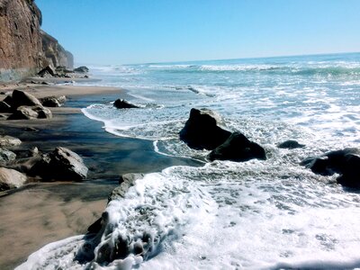 Coast ocean california photo