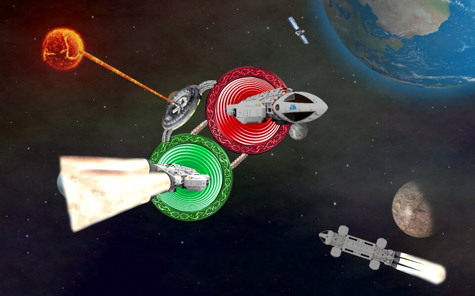 Space universe forward