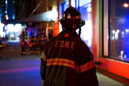 Fire night fire fighter