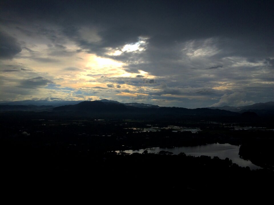 Weather tour sunset